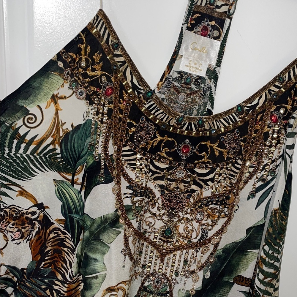 Camilla Embellished T strap Tank - Picture 5 of 13